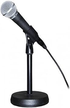 Amazon | K&M 232B black 卓上マイクスタンド | マイクスタンド | 楽器